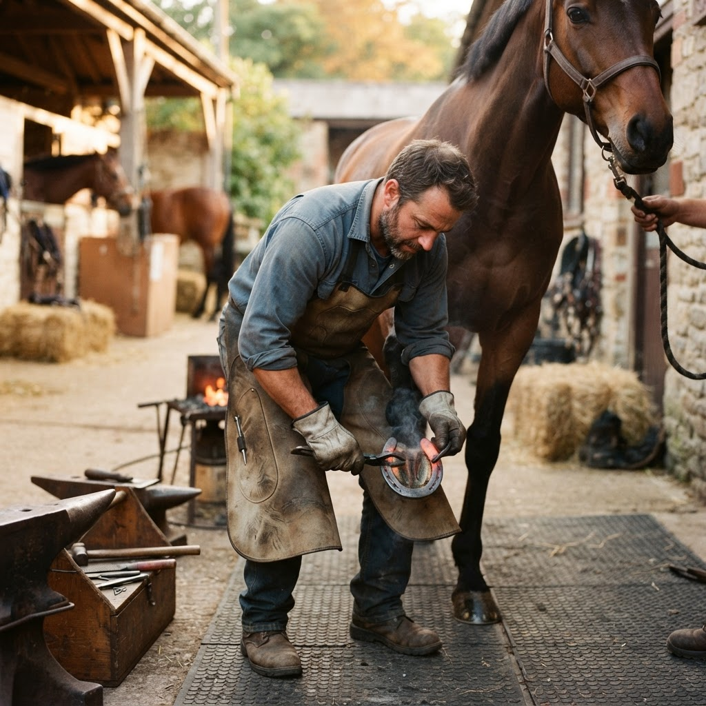 Ironforge Farrier Services — Registered farrier — remedial & sports shoeing